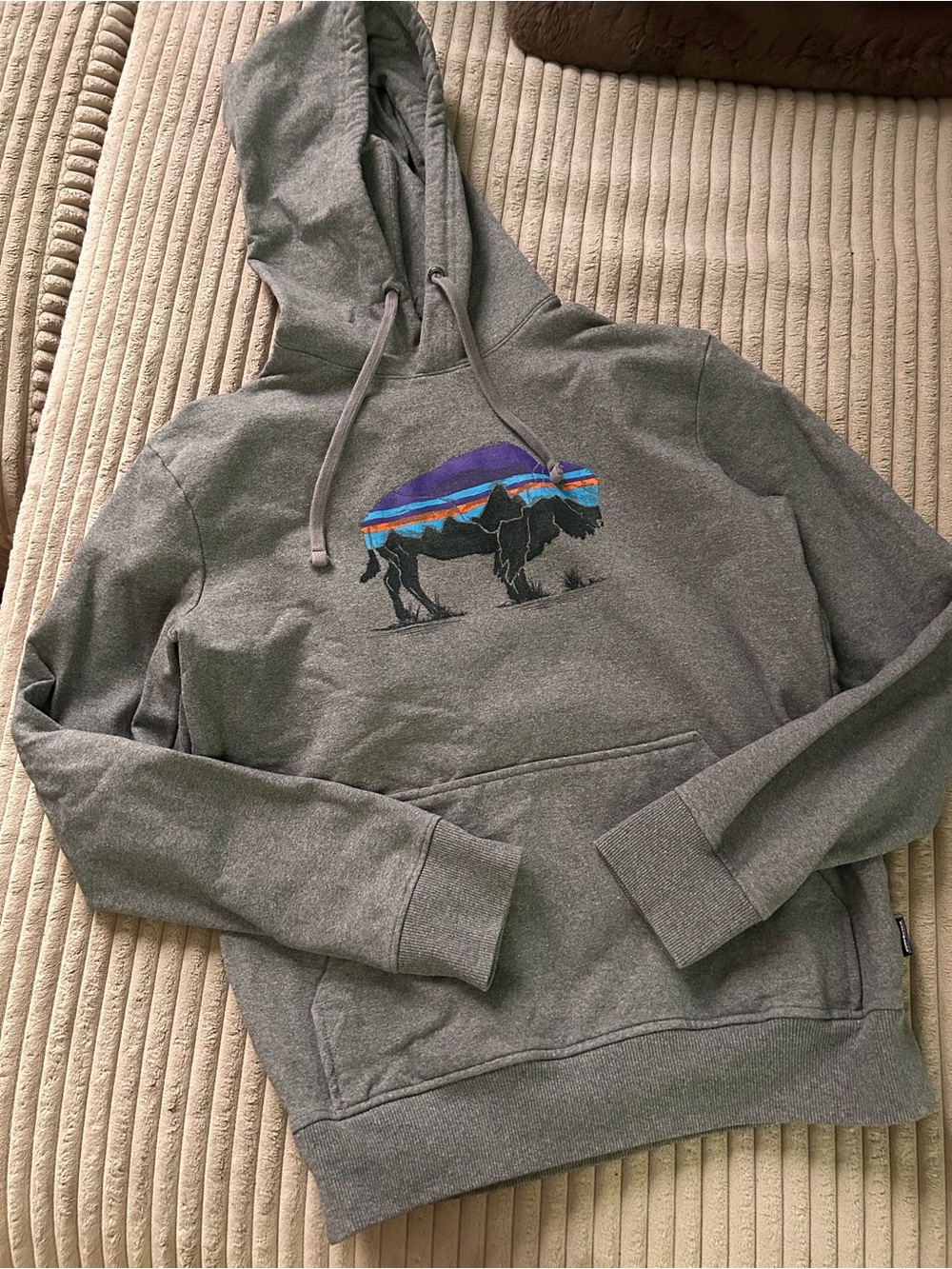 Patagonia Uprisal bison hoodie
